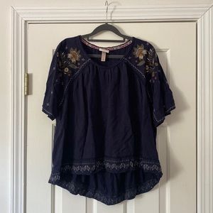 Blue Blouse from Target, brand Knox Rose! Size Large